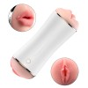 B - Series Dwustronny masturbator z wibracjami - Zdjęcie 1