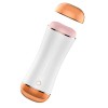 B - Series Dwustronny masturbator z wibracjami - Zdjęcie 4