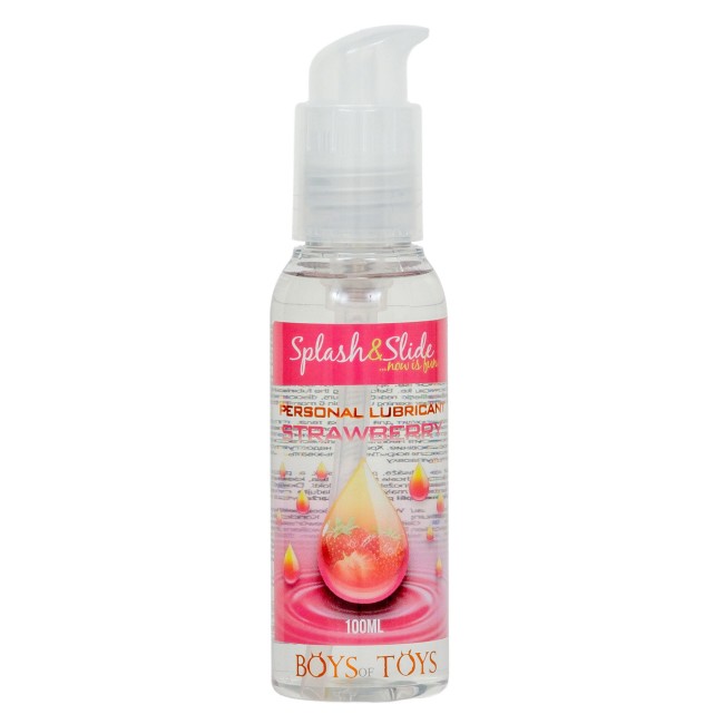 Nawilżający żel truskawkowy Boys of Toys 100 ml