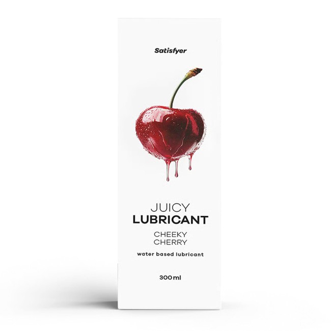 Satisfyer Cheeky Cherry - Lubrykant na bazie wody o zapachu wiśni 300ml
