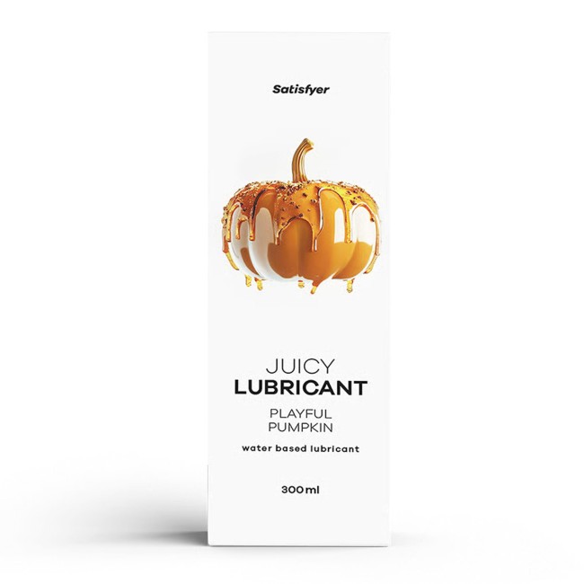 Satisfyer Playful Pumpkin - Lubrykant na bazie wody o korzennym aromacie dyni 300ml