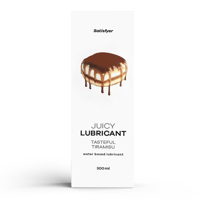 Satisfyer Tasteful Tiramisu - Lubrykant na bazie wody o aromacie deseru 300ml