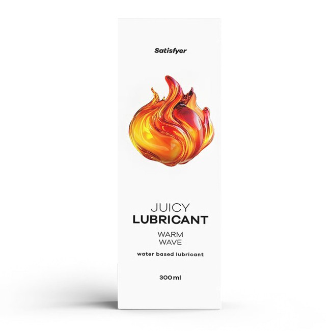 Satisfyer Warm Wave - Rozgrzewający lubrykant na bazie wody 300ml