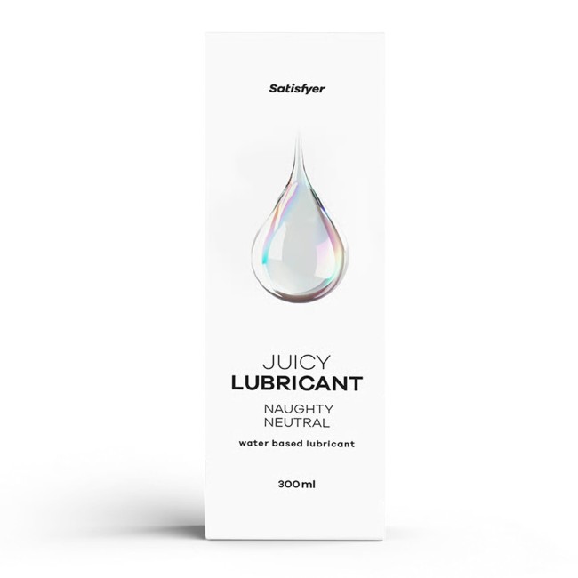 Satisfyer  Naughty Neutral - Lubrykant na bazie wody  300ml