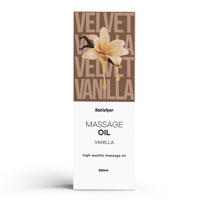 Satisfyer Vanilla – Olejek do masażu o zapachu wanilii 250ml