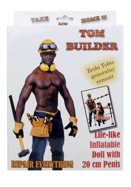 Dmuchana Lalka miłości - Tom - Builder Male Doll