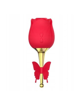 B - Series - Bezdotykowy stymulator łechtaczki w kształcie róży