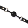 Liebe Seele knebel Black Organosilicon Ball Gag - Zdjęcie 3