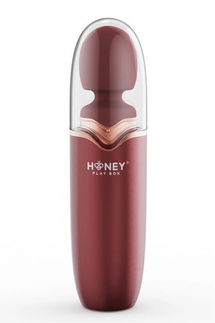 HoneyPlayBox - Pleasure Stormi Red - masażer różdżka