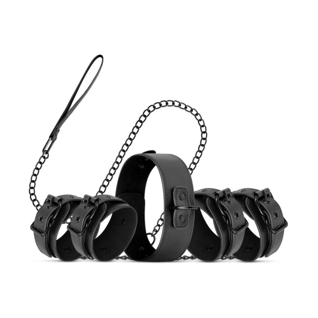 Bedroom Fantasies - zestaw BDSM Total Restraint Complete Set Black