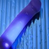 Strap On Me - Dildo Glow-Led fioletowy M - Zdjęcie 6