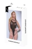 Baci Lingerie - Body Diamonte w kolorze czarnym - Zdjęcie 4