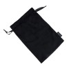 SEI MIO Velvet Drawstring Bag – Czarny aksamitny worek na zabawki z sznurkiem - Zdjęcie 2