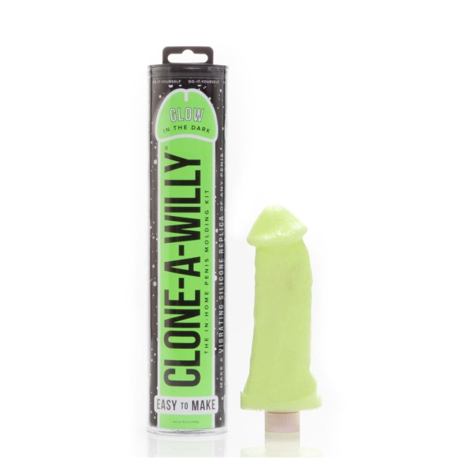 Zestaw do Odlewu Penisa Clone-A-Willy Green Glow in the Dark