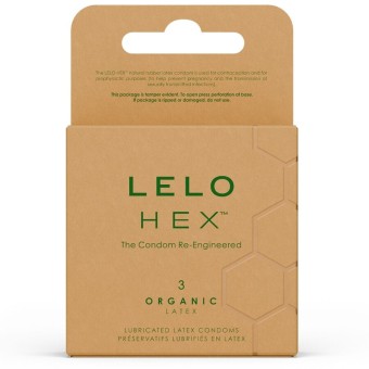 Lelo Hex Organic prezerwatywy 3 szt