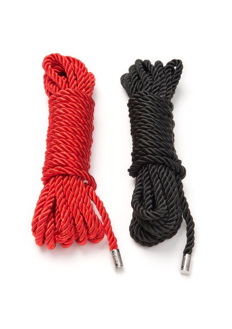 Liny do krępowania Fifty Shades of Grey 2x5m BDSM 2szt zestaw