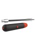 Taboom Elektryczny pejcz do stymulacji E-Stim BDSM Electro Wand Whip - Zdjęcie 4