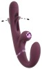 Javida podwójny wibrator RC Strapless Strap-On With Flicking Tongue - Zdjęcie 5