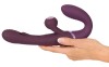 Javida podwójny wibrator RC Strapless Strap-On With Flicking Tongue - Zdjęcie 6