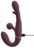 Javida podwójny wibrator RC Strapless Strap-On With Flicking Tongue - Zdjęcie 8