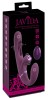 Javida podwójny wibrator RC Strapless Strap-On With Flicking Tongue - Zdjęcie 10