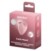 Stymulator łechtaczki Cutie Heart Light Red powietrzny wibrujący masażer - Zdjęcie 8