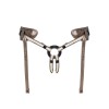 Leatherette Harness Desirous nowoczesna uprząż strap-on stabilna, komfortowa - Zdjęcie 1