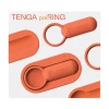 TENGA paiRING ORANGE Pierścień wibrujący dla par czarny - Zdjęcie 3