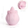 Honey Play Box Nectar — różany wibrator z języczkiem do stymulacji łechtaczki - Zdjęcie 4