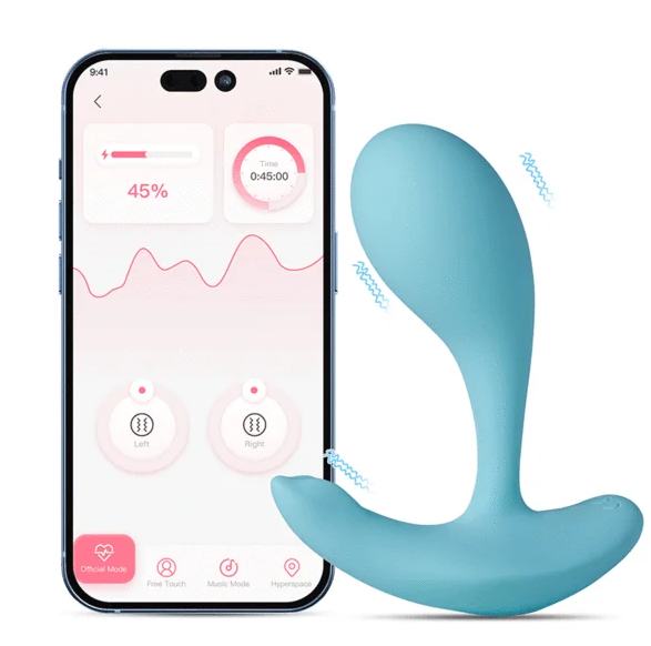 Honey Play Box Loli – Wearable Wibrator na punkt G i łechtaczkę blue