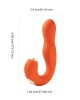 Honey Play Box Joi Pro – Rotating Head G-Spot Vibrator & Clit Licker z pilotem (Orange) - Zdjęcie 3