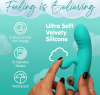 Skins Touch The Rabbit – Podwójny wibrator króliczek z aksamitnym silikonem FeelMe™ - Zdjęcie 3