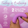 Skins Touch The Wand – masażer wand z aksamitnym silikonem FeelMe™ - Zdjęcie 3