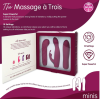 Skins Minis Massage à Trois – Wielofunkcyjny zestaw wibratorów 3w1 - Zdjęcie 2