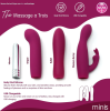 Skins Minis Massage à Trois – Wielofunkcyjny zestaw wibratorów 3w1 - Zdjęcie 4