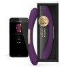 Wibrator podwójny LELO Boomerang Purple silikonowy G-spot dla par fioletowy - Zdjęcie 1