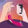 Wibrator podwójny LELO Boomerang Purple silikonowy G-spot dla par fioletowy - Zdjęcie 4
