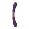 Wibrator podwójny LELO Boomerang Purple silikonowy G-spot dla par fioletowy - Zdjęcie 2