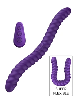 She.E.O Dual-Sided Flexible Vibrator Elastyczny, dwustronny wibrator 35 cm
