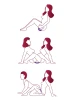 She.E.O Dual-Sided Flexible Vibrator Elastyczny, dwustronny wibrator 35 cm - Zdjęcie 3