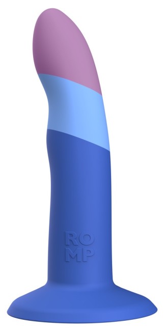 ROMP Piccolo Dildo karbowane z mocną przyssawką silikonowe