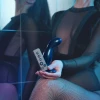 Strap-on-me Fingering & Vibrating Dildo Wibrujące Ruch Posuwisty M - Zdjęcie 6