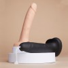 Strap On Me realistyczne dildo z wytryskiem czarne XL - Zdjęcie 3
