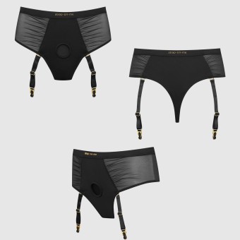 Strap-On-Me Idylle M Elegancka Uprząż Strap-On z Tiulem