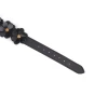 Liebe Seele Black Leather Flowers Hand Cuffs – Skórzane Kajdanki z Kwiatami - Zdjęcie 5