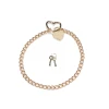 Liebe Seele Metal Chain Collar with Padlock Metalowa Obroża z Kłódką Choker - Zdjęcie 4