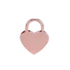 Liebe Seele Metal Chain Collar Rose Gold Metalowa Obroża z Kłódką choker - Zdjęcie 4