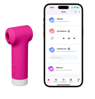 Lovense Fizz – Stymulator Łechtaczki 2w1 z Ssaniem, Pulsowaniem i Aplikacją