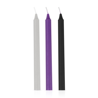 EasyToys Fetish Zmysłowe Świece do Zabawy Ciepłym Woskiem Zestaw 3 szt