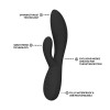 LELO INA Thrust Wibrator Króliczek Ruch Posuwisty Punkt G Aplikacja czarny - Zdjęcie 4